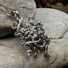 Load image into Gallery viewer, Kali Necklace, Hindu Pendant, Mystical Amulet, Goddess Pendant, Pagan Jewelry, Mother Goddess, Silver Hindu Goddess Pendant