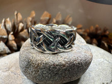 Load image into Gallery viewer, Celtic Ring, Irish Wedding Ring, Silver Scottish Ring, Large Irish Ring, Promise Ring, Anniversary Gift, Wedding Band, Ireland Gift