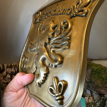 Load image into Gallery viewer, Scotland Lion Wall Art, Scottish Gift, Ceramic Wall Plaque, New Home Gift, New Bride Gift, Mom Gift, Celtic Decor, Scottish Wall Plaque