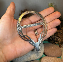 Load image into Gallery viewer, Stag Scarf Ring