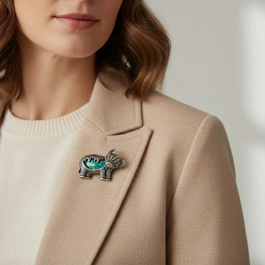 Heathergems Highland Cow Brooch - Handmade in Scotland — view 9