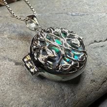 Load image into Gallery viewer, Ceangailte Celtic Tree Locket Necklace