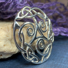 Load image into Gallery viewer, Celtic Knot Brooch, Celtic Jewelry, Irish Jewelry, Scotland Brooch, Celtic Brooch, Anniversary Gift, Celtic Knot Pin, Ireland Gift, Norse