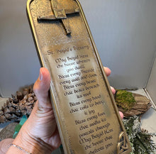 Load image into Gallery viewer, Saint Brigid's Blessing Wall Art, Ireland Prayer Gift, Ceramic Wall Plaque, New Home Gift, New Bride Gift, Irish Decor, St. Brigid's Cross