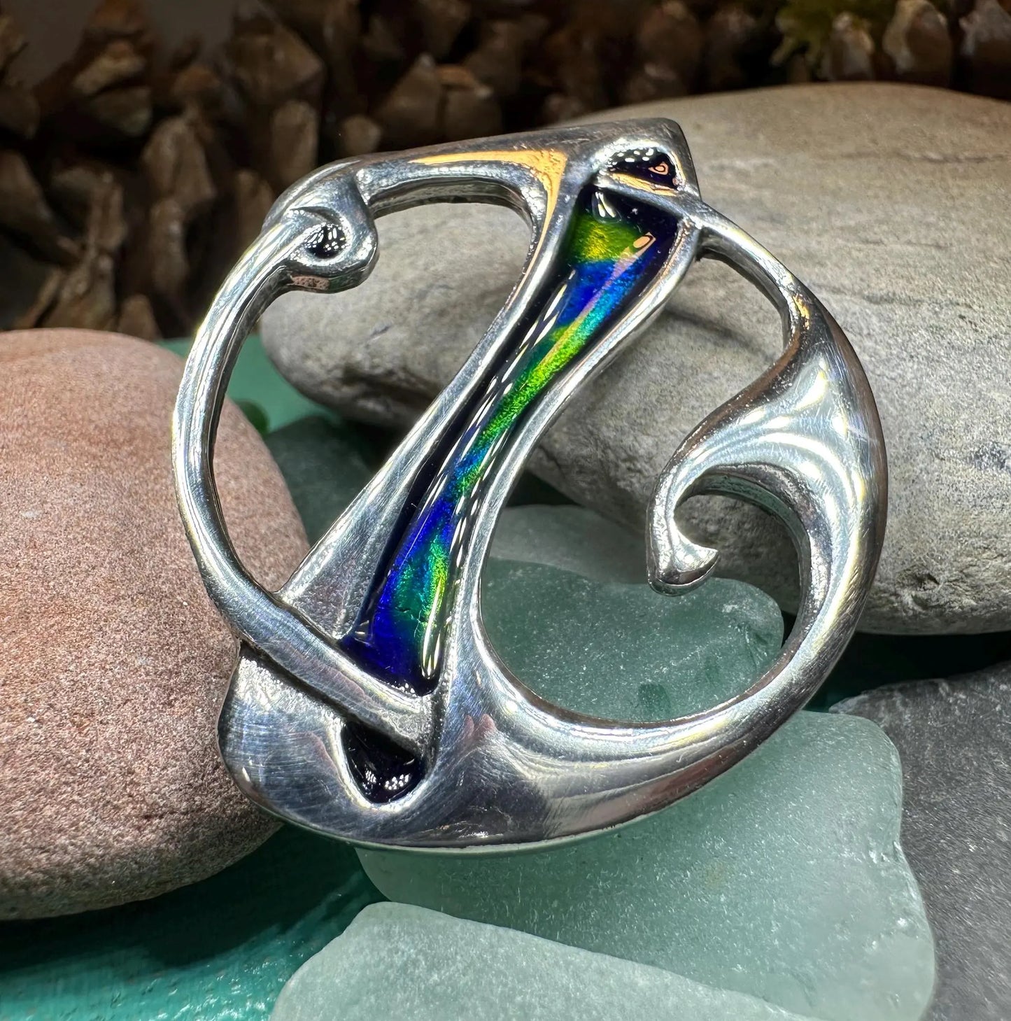Myah Celtic Knot Brooch — view 8