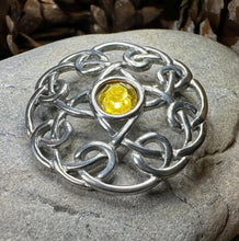 Load image into Gallery viewer, Lilith Celtic Knot Brooch
