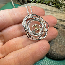 Load image into Gallery viewer, Cradle of Life Trinity Knot Necklace
