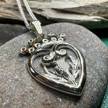 Load image into Gallery viewer, Regal Thistle Luckenbooth Necklace