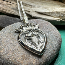 Load image into Gallery viewer, Regal Thistle Luckenbooth Necklace