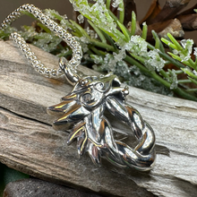 Load image into Gallery viewer, Celtic Dragon Necklace
