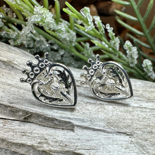 Load image into Gallery viewer, Regal Thistle Luckenbooth Earrings