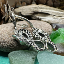 Load image into Gallery viewer, Iorna Celtic Dragon Earrings