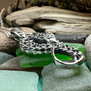 Anixa Celtic Dragon Necklace