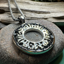 Load image into Gallery viewer, Love Conquers Norse Runes Necklace