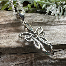 Load image into Gallery viewer, Anja Celtic Angel Necklace