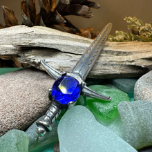 Load image into Gallery viewer, Warrior Crystal Kilt Pin