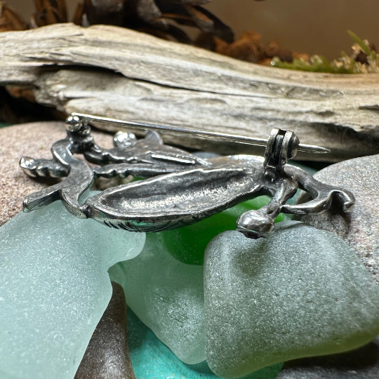 Bagpipes Crystal Brooch — view 10