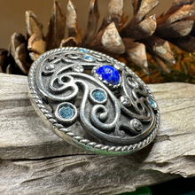 Load image into Gallery viewer, Ancient Spirals Celtic Knot Brooch