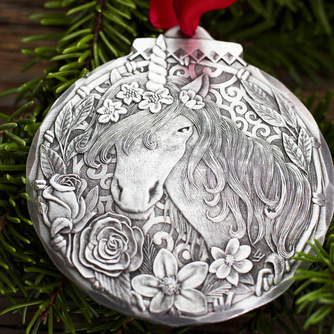 Load image into Gallery viewer, Magical Unicorn Ornament