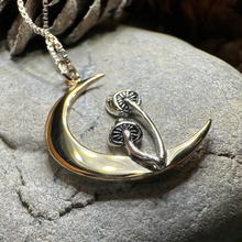 Load image into Gallery viewer, Moonlit Mushroom Necklace