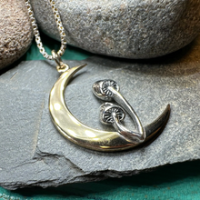 Load image into Gallery viewer, Moonlit Mushroom Necklace