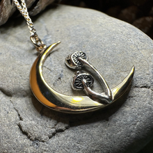 Load image into Gallery viewer, Moonlit Mushroom Necklace