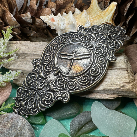 Load image into Gallery viewer, Victorian Dragonfly Hair Clip for Women