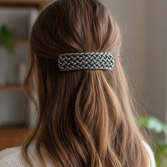 Celtic Weave Hair Clip for Women — view 2