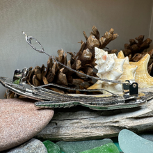 Load image into Gallery viewer, Waterlily Dragonfly Hair Clip