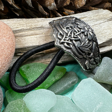 Load image into Gallery viewer, Celtic Daisy Ponytail Holder
