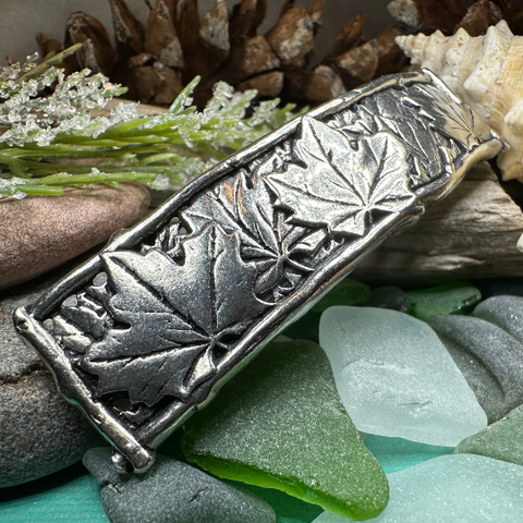 Load image into Gallery viewer, Maple Leaf Hair Clip for Women