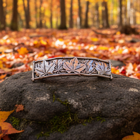 Load image into Gallery viewer, Maple Leaf Hair Clip for Women