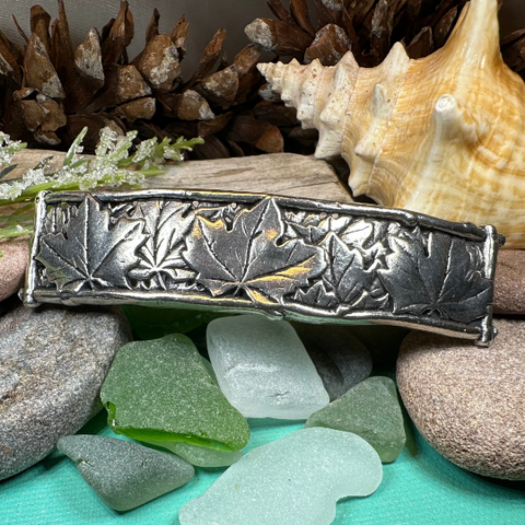 Load image into Gallery viewer, Maple Leaf Hair Clip for Women