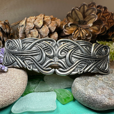 Load image into Gallery viewer, Premium Celtic Love Knot Hair Clip