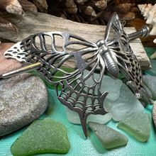 Load image into Gallery viewer, Victorian Butterfly Hair Slide