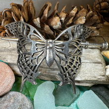 Load image into Gallery viewer, Victorian Butterfly Hair Slide