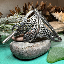 Load image into Gallery viewer, Victorian Dragonfly Hair Slide