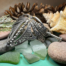 Load image into Gallery viewer, Victorian Dragonfly Hair Slide