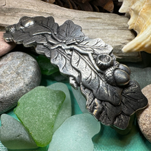Load image into Gallery viewer, Oak Leaf Hair Clip