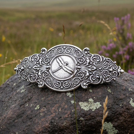 Load image into Gallery viewer, Victorian Dragonfly Hair Clip for Women