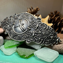 Load image into Gallery viewer, Victorian Dragonfly Hair Clip