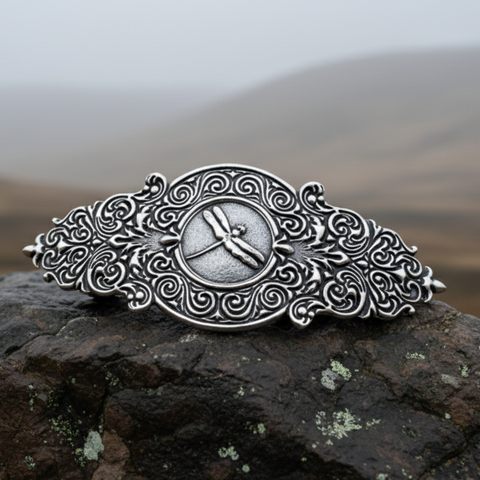 Load image into Gallery viewer, Victorian Dragonfly Hair Clip for Women