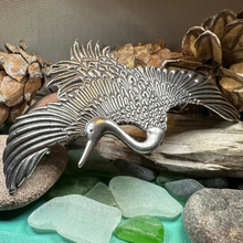 Load image into Gallery viewer, Crane Hair Clip