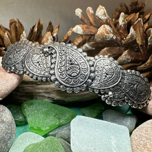 Load image into Gallery viewer, Scottish Paisley Hair Clip