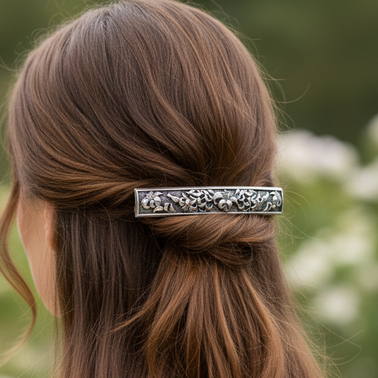 Lily Flower Hair Clip for Women - Handmade in the U.S.A.
