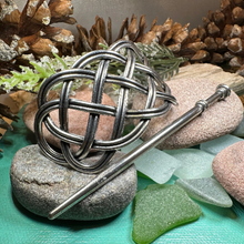 Load image into Gallery viewer, Cora Celtic Knot Hair Slide