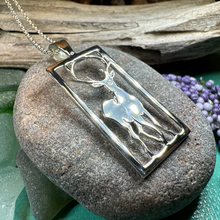 Load image into Gallery viewer, Serene Beauty of the Stag Necklace