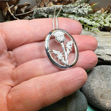 Load image into Gallery viewer, Gaisgeil Scottish Thistle Necklace