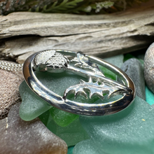 Load image into Gallery viewer, Gaisgeil Scottish Thistle Necklace