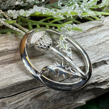Load image into Gallery viewer, Gaisgeil Scottish Thistle Necklace